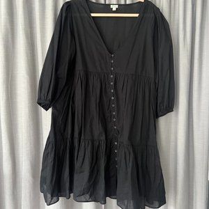 J. Crew Black Dress